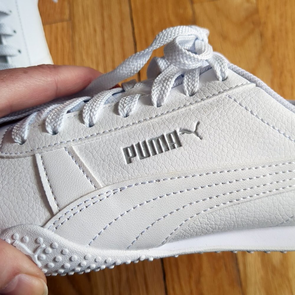 [SOLD] NWT Puma Bella Low Top Sneakers Classic White Athletic Running Shoes - Picture 9 of 14
